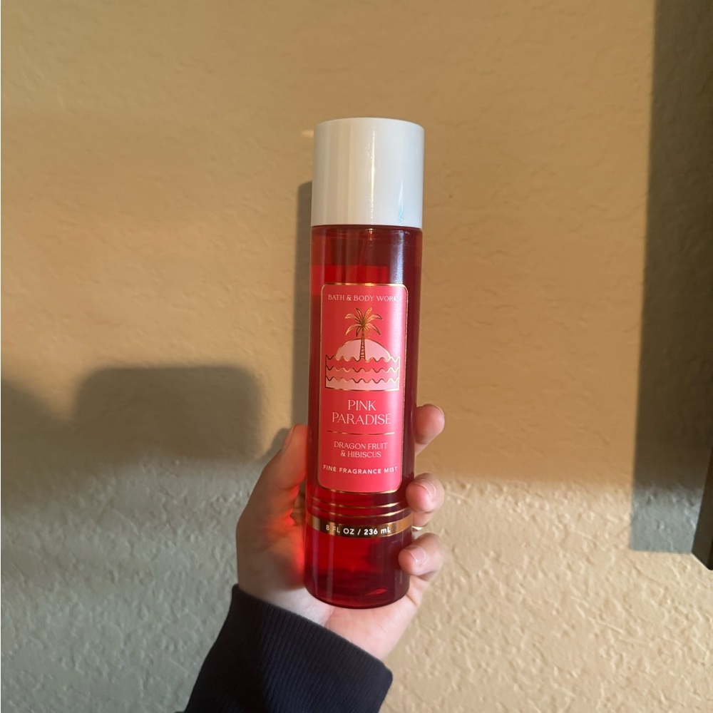 Bath & Body Works Pink Paradise Mist with White Cap